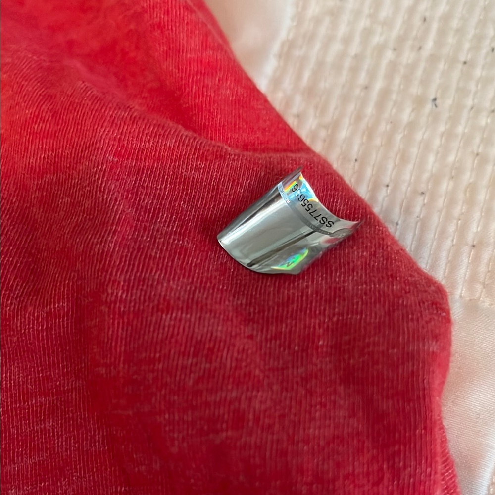 NWT Fanatics heather Red (original logo) Chicago Fire Long Sleeve Tee, medium - Picture 8 of 9